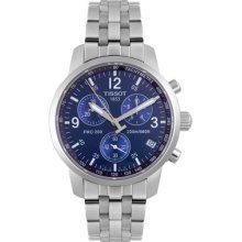 Tissot Watches Men's PRC-200 Chronograph Stainless Steel Stainless Ste