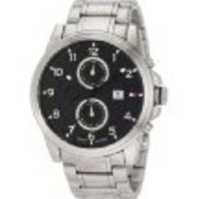 Tommy Hilfiger Men's 1710296 Classic Stainless Steel Black Sub dial