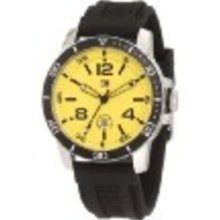 Tommy Hilfiger Men's 1790857 Sport Silicon Yellow Dial