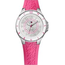 Tommy Hilfiger Pink Silicone Ladies Watch 1781272