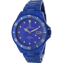 Toy Watch Only Time Metallic Indigo Blue Dial Ladies Watch Me04in