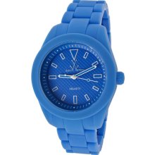 ToyWatch Watches Women's Velvety Blue Dial Blue Silicone Blue Silicon