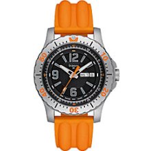 Traser Extreme Sport P6602.P5F.0S.01 Black Dial, Orange Silicon Strap