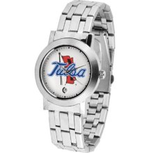 Tulsa Golden Hurricane Mens Stainless Dynasty Watch