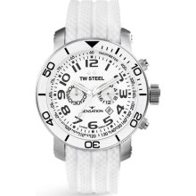 TW Steel Sensation 45MM White Mens Watch TW834 ...