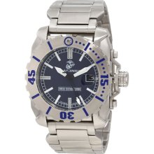 U.S. Marine Corps WA121 Men's Armor Swiss Tritium Sport Blue Dial Stai