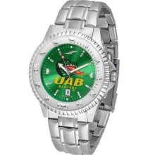 UAB Blazers Men's Stainless Steel Dress Watch