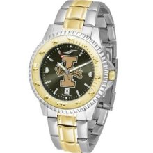 University of Idaho Vandals Men's Stainless Steel and Gold Tone Watch