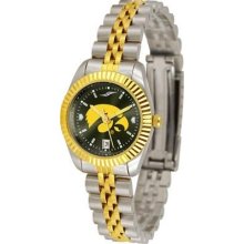 University of Iowa Hawkeyes Ladies Gold Dress Watch