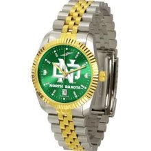 University of North Dakota Men's Stainless Steel Alumni Dress Watch