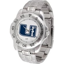 Utah State Aggies NCAA Mens Sports Steel Watch ...