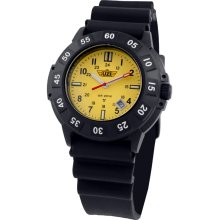 UZI Protector Tritium Watch - Yellow Dial