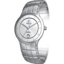 V101GCCSC Obaku Mens Silver Dial Bracelet Watch