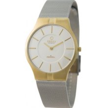 V122GGCMC Obaku Mens Silver Dial Bracelet Watch