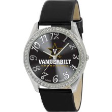 Vanderbilt Glitz Blk Watch