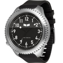 Vestal Utilitarian Black Silver Black Watch - Black regular