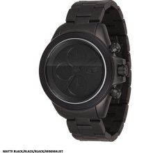 Vestal ZR-2 Minimalist Watch - Matte Black/Black/Black ZR2002 (CLOSEOUT)