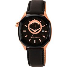 Vince Camuto Black The Spectator Watch