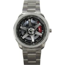 Volk Te37 Custom Clear Gray Racing Wheel Sport Watch