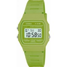 Watch Casio Collection F-91wc-3aef Unisex Green