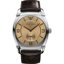 Watch Emporio Armani Classic Men Ar0338 MenÂ´s Brown