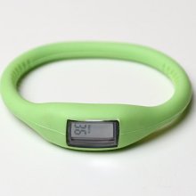 Waterproof Slim Rubber Digital Watch - Lime