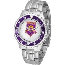 Weber State Wildcats NCAA Mens Steel Bandwrist Watch ...