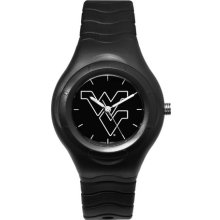 West Virginia Mountaineers Man's Shadow Black Sport Watch