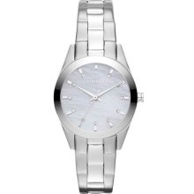 Women's dkny mother of pearl dial steel watch ny8619