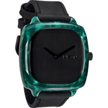 Women's Nixon Shutter Emerald Acetate Watch