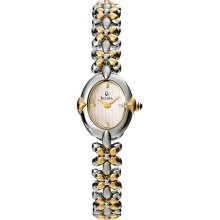 Women's Stainless Steel Two Tone White