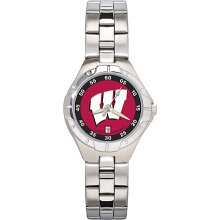 Womens University Of Wisconsin Watch - Stainless Steel Pro II Sport