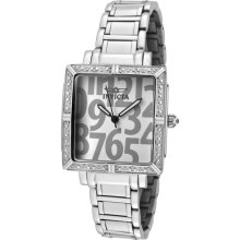 Women's Wildflower White Diamond Light Silver Dial Stainless Steel