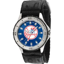 York Yankees Top Hat Veteran Watch For Men's By Gametime Mlb-vet-ny5