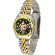 Youngstown State University Ladies Gold Dress Watch