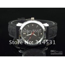 10pcs/lot Brand New Men's Watches,women's Silicone Strap Wrist Watch