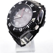 13 Colors Silicone Quartz Wrist Unisex Jelly Gel Watch With Calendar Date