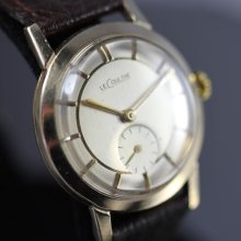 1952 Simply Beautiful Vacheron & Constantin, Le Coultre Solid 14K Gold