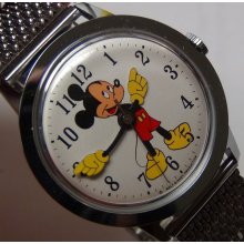 1960's Ingersol-Timex Mickey Mouse Watch - Rare - Mint