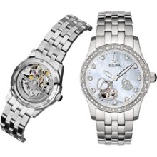 96R122 -- Bulova Women's BVA Series 130 Automatic Diamond Watch