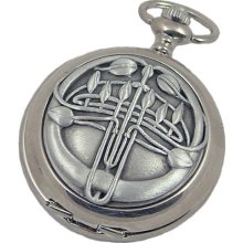 A E Williams 4897 Mackintosh Mens Quartz Pocket Watch With Chain