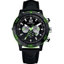 A31511G Nautica Mens NCS Chronograph Black Watch