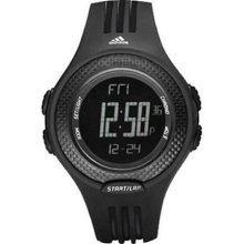 Adidas Black Rubber & Dial Unisex Watch Adp3055 Low Intern. Shipping