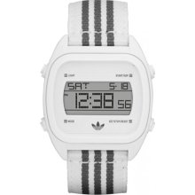 Adidas Unisex Syndney ADH2732 White Nylon Quartz Watch with White Dial