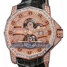 Admirals Cup Tourbillon 48 (RG / RG / Diamonds / Leather)