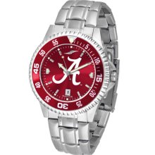 Alabama Crimson Tide Anochrome Competitor Watch W/colored Bezel