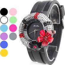 Analog Women's Rubber Quartz Wrist Watch (Assorted Colors)