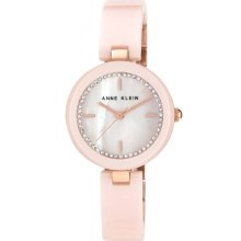 Anne Klein Ceramic Half Bangle Watch, 31mm