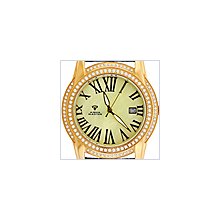 Aqua Master 1.85 ct Diamond Cabochon Mens Yellow Watch