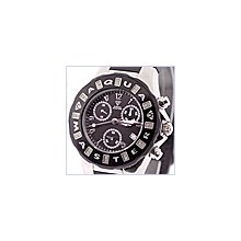 Aqua Master Jelly 0.24 ct Diamond Womens Rubber Watch